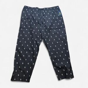 NEW Polo Ralph Lauren Cotton Pajama Pants AOP Size 3X